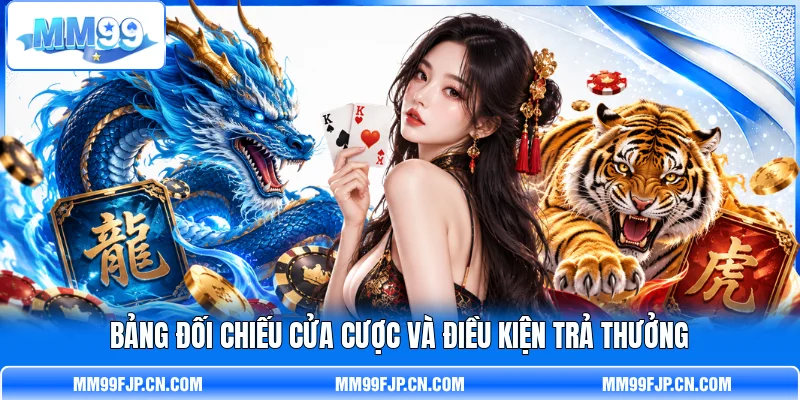 Bảng đối chiếu cửa cược và điều kiện trả thưởng Bảng đối chiếu cửa cược và điều kiện trả thưởng