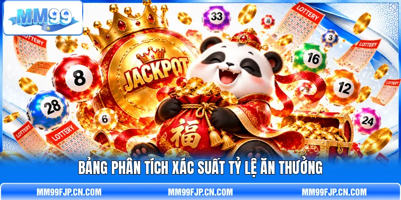Bảng phân tích xác suất tỷ lệ ăn thưởng Bảng phân tích xác suất tỷ lệ ăn thưởng