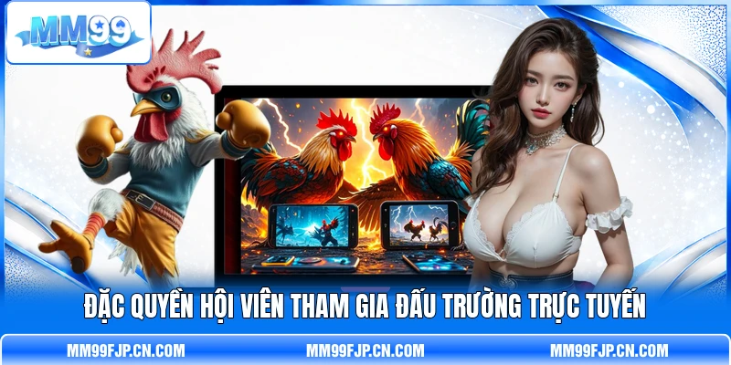 Đặc quyền hội viên tham gia đấu trường trực tuyến Đặc quyền hội viên tham gia đấu trường trực tuyến