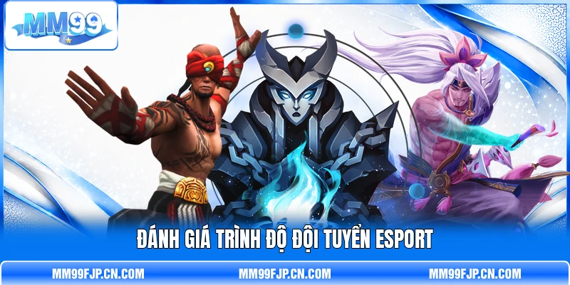Đánh giá trình độ đội tuyển Esport Đánh giá trình độ đội tuyển Esport